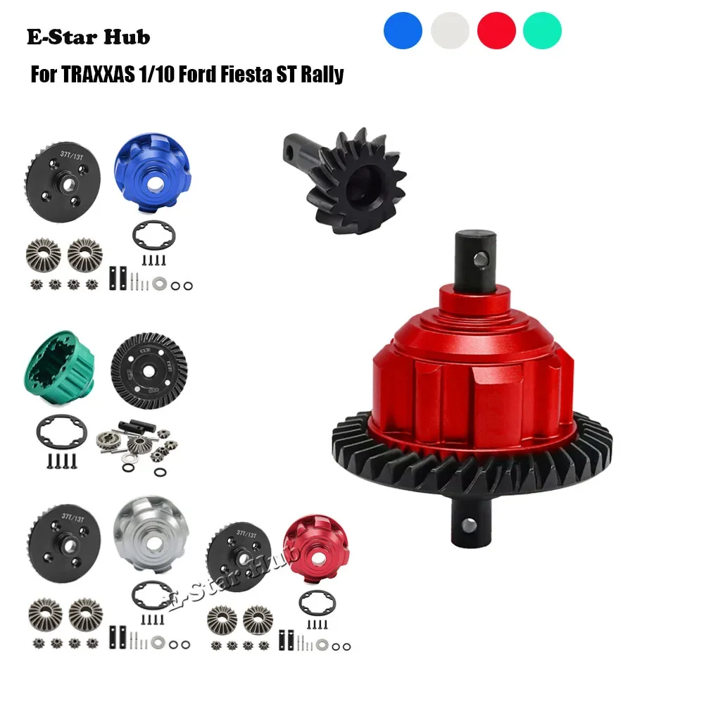 

Задний дифференциал 37/13T в сборе W226 для TRAXXAS 1/10 MAXX MAXX SLASH Металлические детали для обновления Радиоуправляемая модель Гусеничный автомобиль Грузовик Багги