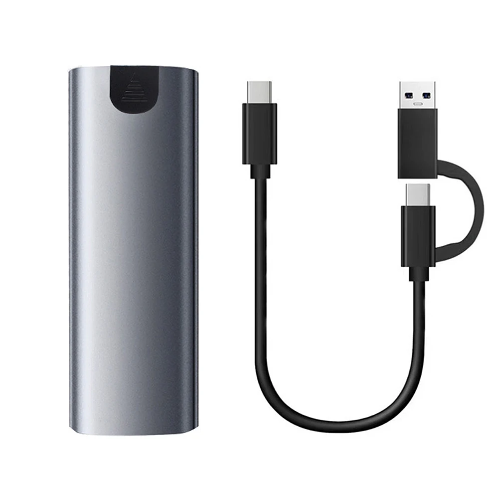 Адаптер внешнего корпуса SSD M.2 NGFF к USB 3.1 Type-C 3.1 SSD-коробка из алюминиевого сплава B/(B+M) Ключ для твердотельного накопителя 2230/2242/2260/2280