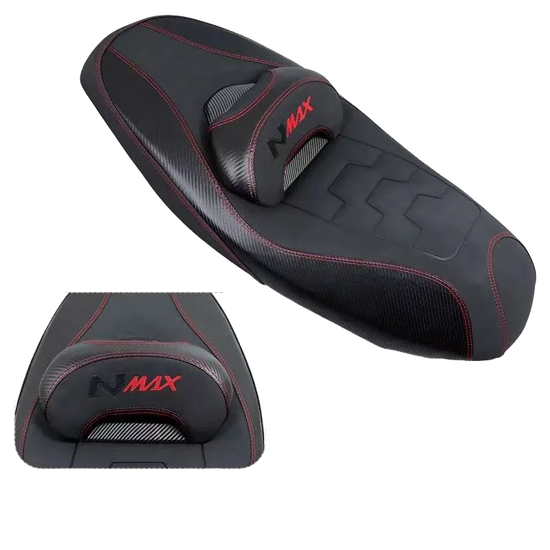 Professional Plastic & Leather Sports Gel Motorcycle Seat Cushion for NMAX 155 Retrofit Upgrade