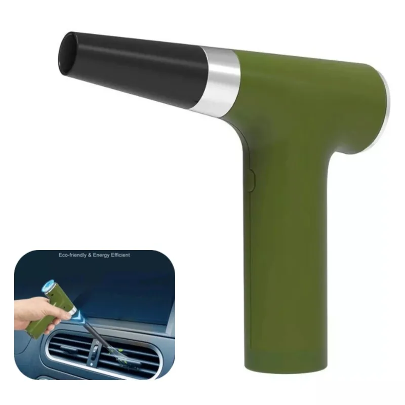 

110000RP Mini Turbo Jet Fan Electric Air Duster Adjustable 3 Gear Wind Speed Turbo Violent Blower Car Cleaner Cleaning Tool