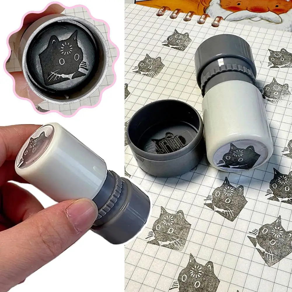 اغلاق هريرة ختم هريرة ختم الكرتون لطيف مضحك المحمولة DIY التعبيرات حزمة DIY الزخرفية ختم اغلاق هريرة الختم