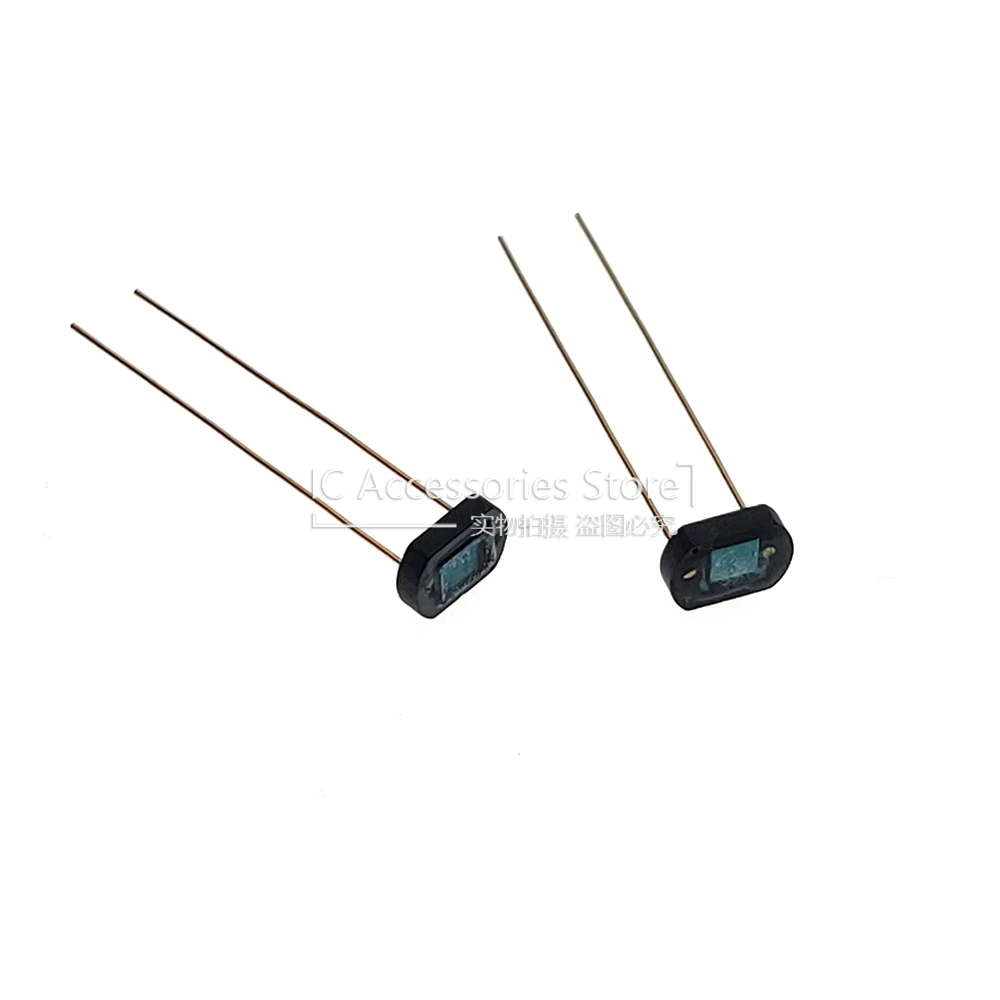 2PCS 2DU3 100% New Original Silicon Photodiode Solar 3*3mm Long Legs Silicon Photocell Sensor Laser Receiver