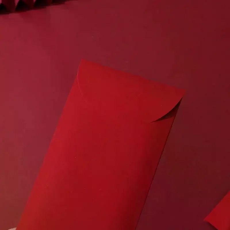 

Набор из 6 толстых красных конвертов в китайском стиле для денег и поздравлений на Новый год 2026