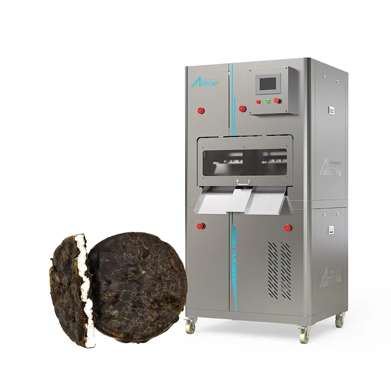 for New Automatic Touch Screen Large Capacity Oil Free Fried Popcorn Particle Rice Cake Biscuit Machine 304 Stainless Steel
