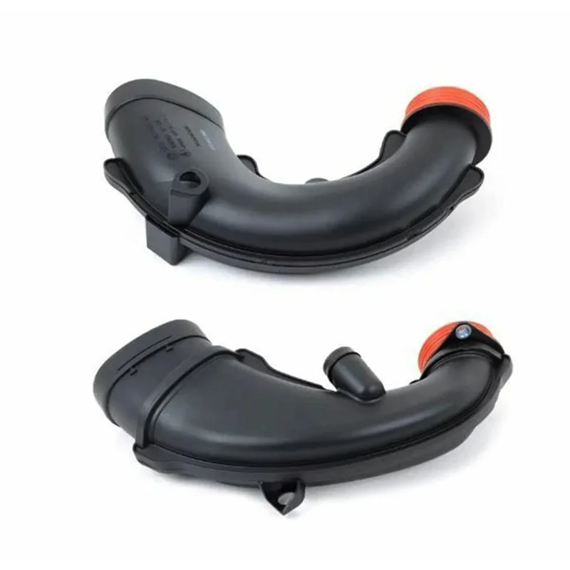 A20K-2Pcs Engine Turbo Intake Hose For BMW 5 / 6 / 7 Series X5 X6 E70 E71 F02 F06 F07 F12 13717577452 13717577451