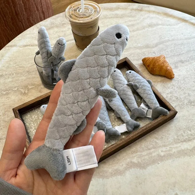

JellyCats Sardine Canned Soft Fish Plush blind box Toy Animal Keychain Soothing Comfort Doll Cozy Room Stuffed Decor Kids Gift