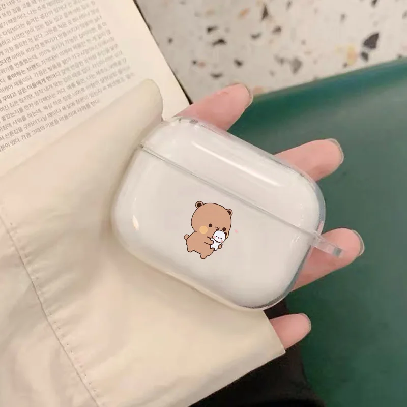 Cute Cartoon Bubu Dudu Couple Earphone Case for Airpods 4th 3rd 2 Pro 3 Soft Cover for Airpod 2 3 1 Protective Accessorie Shell view 6