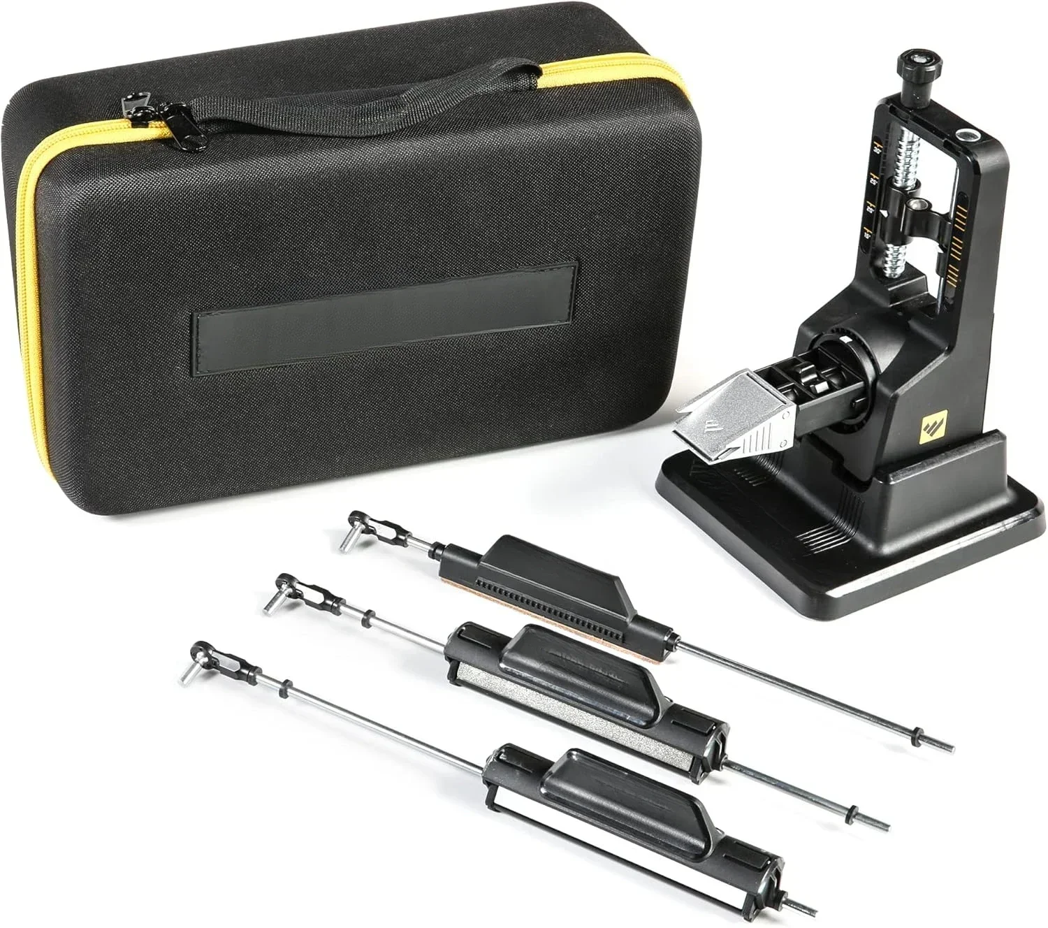 

Home.Precision Adjust Elite Knife Sharpener - Adjustable Knife Sharpening System - For Hunting, Serrated and Kitchen Knives