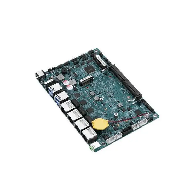 Computer a scheda singola da 4" Comet Lake Core i5 10210U Quad Core Scheda madre industriale con 4 Lan Gbe 6 COM 16 bit GPIO