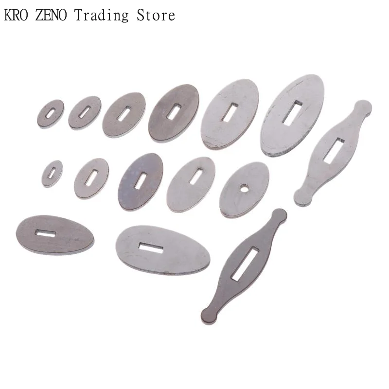 1Pc Knife Finger Guard Metal Bolster Pommel Hand Guard Blank for DIY Knife Handle Secure Safe Kitchen Repair Accessory