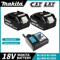 Makita 100% original 3Ah/5Ah/6Ah 18v Rechargeable battery, for Makita Battery BL130B BL1840B BL1850B BL1860B Power Tool Battery