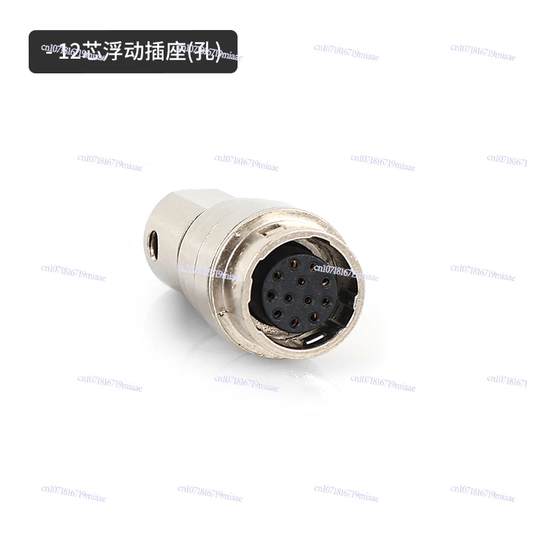 Connector Floating Industrial Camera Plug Socket PCB Head Pin Hole Holder Pin Holder Hole Solder Wire Solder Board