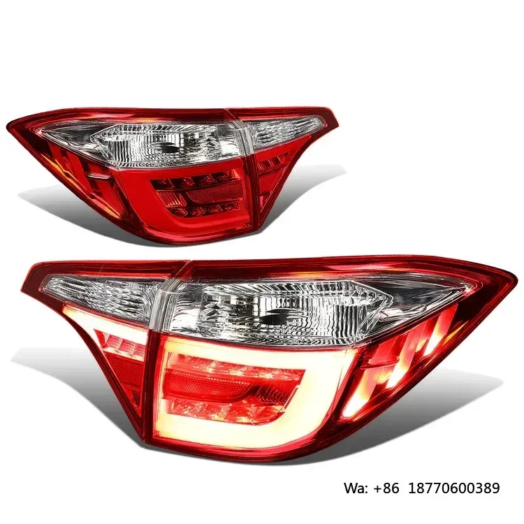 2Pcs/Set Factory Customization Price Auto Parts Car Led Tail Light Tail Lamp for Toyota Corolla