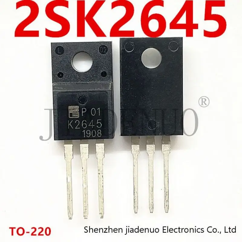 

(5-10 шт.) 100% новый 2SK2645 K2645 TO-220F трубка выключателя электропитания с ЖК-дисплеем