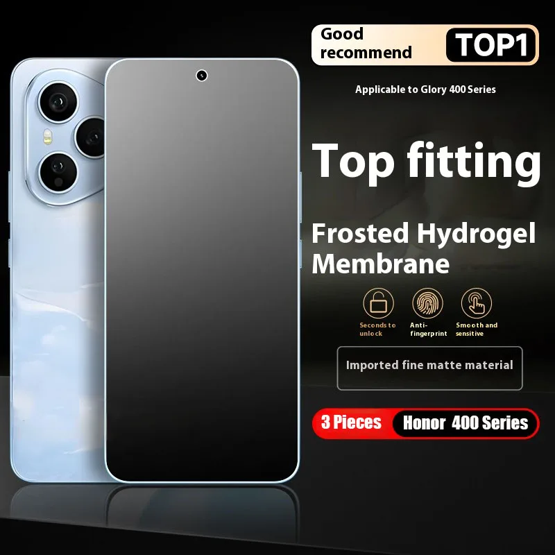 

1-3pcs full cover matte hydrogel film for Honor 400 Pro frosted tpu screen protector film For Homor 400Pro 400 Lite 400 No Glass