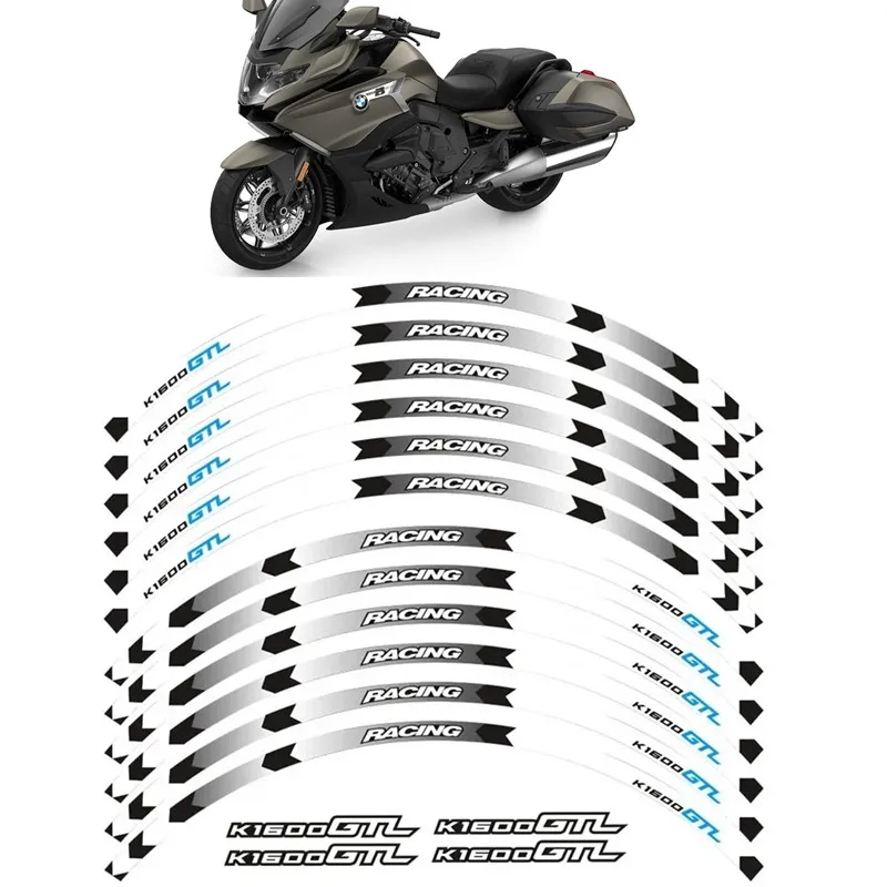 

Запчасти для мотоциклов BMW K1600GTL K1600GT, контурное колесо декоративная переводная наклейка-B