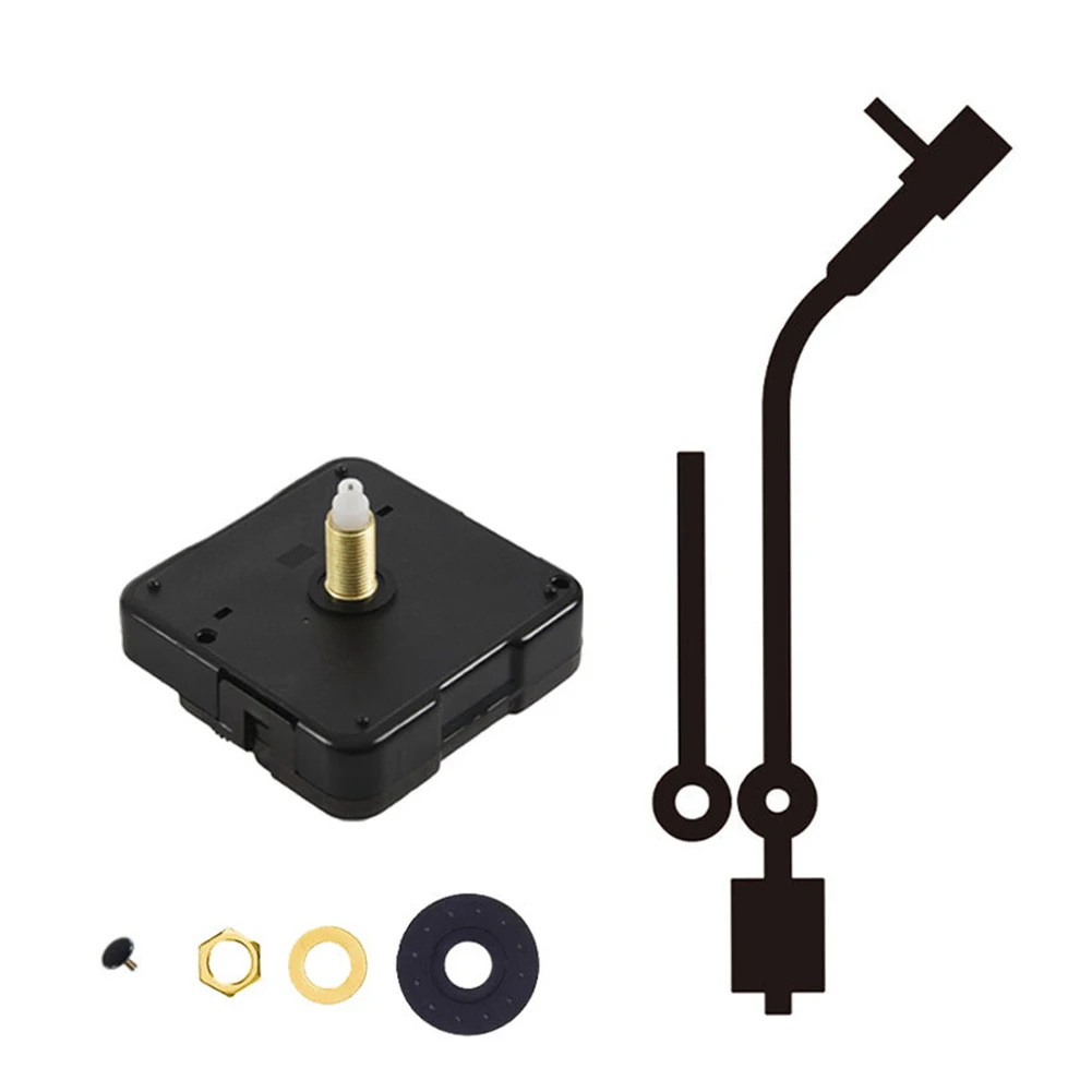 Clock Replacement Part DIY Clock Movement 13mm Shaft Length Compatible With 2-3mm Panels Perfect For Quiet Spaces