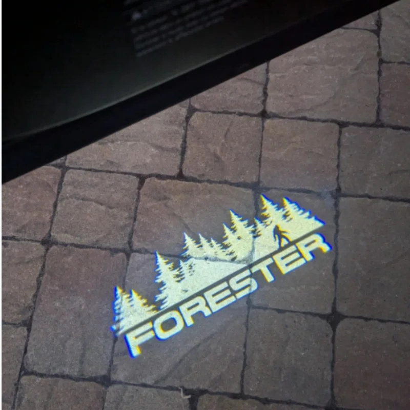 

LED Car Door Emblem Welcome Light Logo Courtesy Lamp Projector For Subaru Forester Outback Legacy XV Impreza Tribeca Accessories