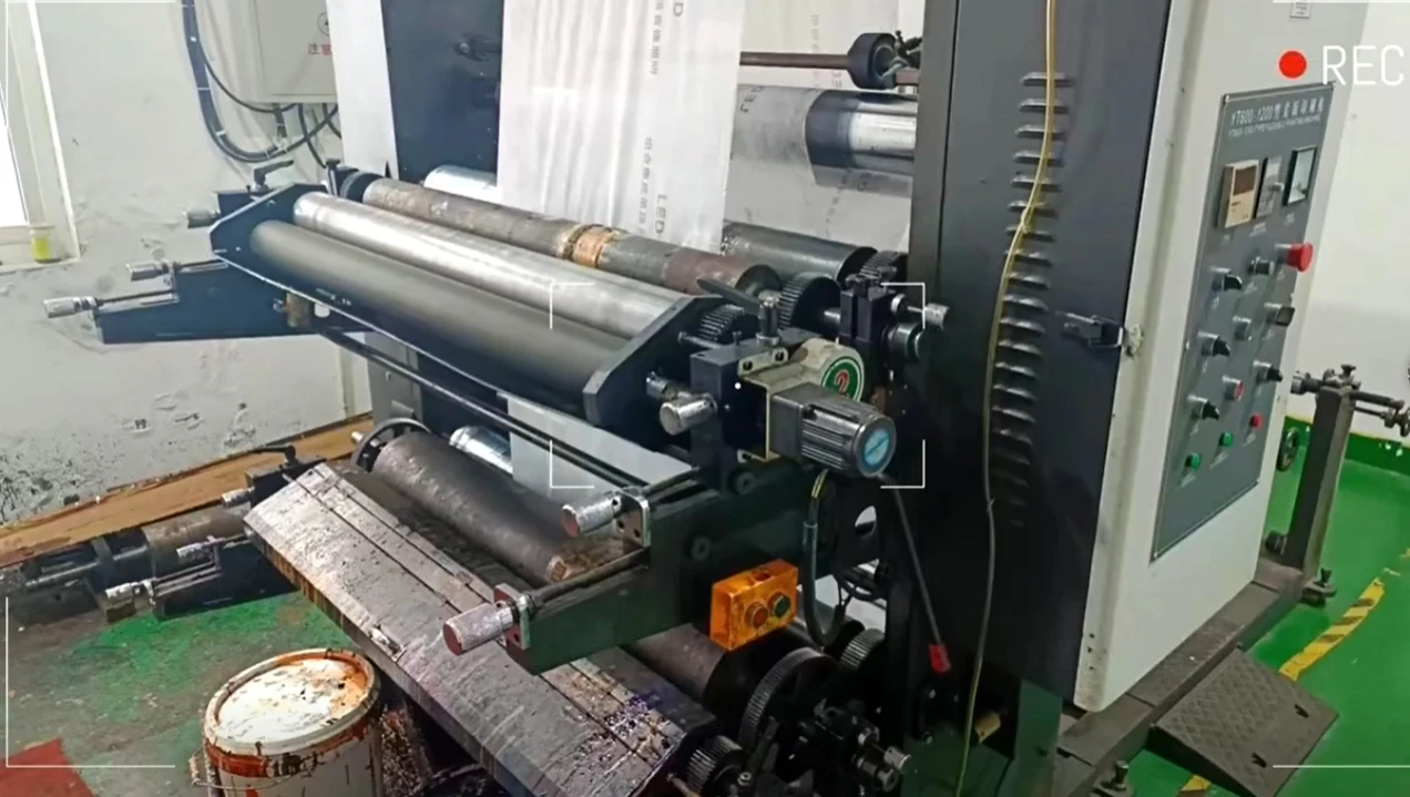 Printing Press Machines 1200 mm 2 Color Mini Flexo Printing Machine