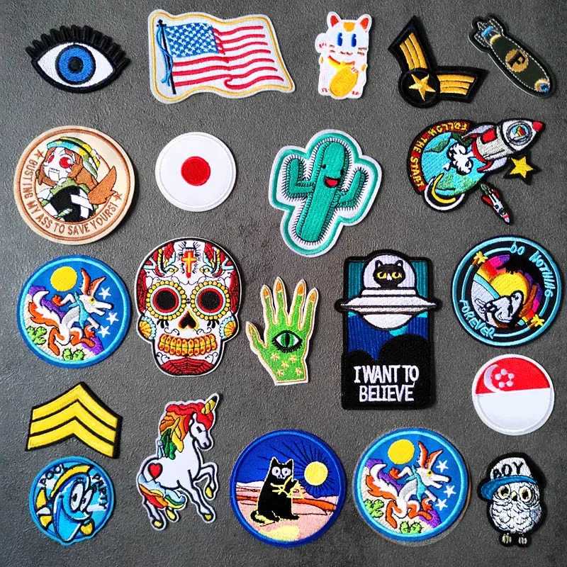 Нашивки-с-глазами-кошачьей-совой-с-утюгом-вышивка-значок-аппликация-товары-для-шитья-одежды-декоративная-нашивка-для-шитья-горная-рука-птица