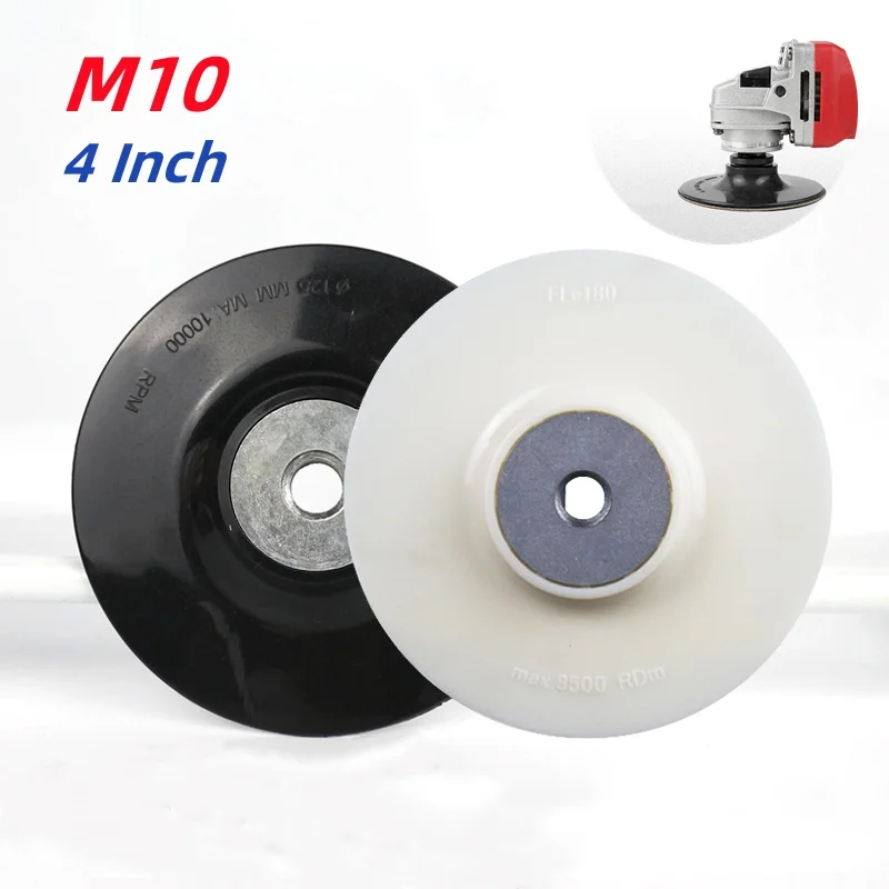 4 Inch 100mm Black White Disc Buffing Bonnet Wheel M10 Special Sander Polishing Disc For Angle Sanding Sander