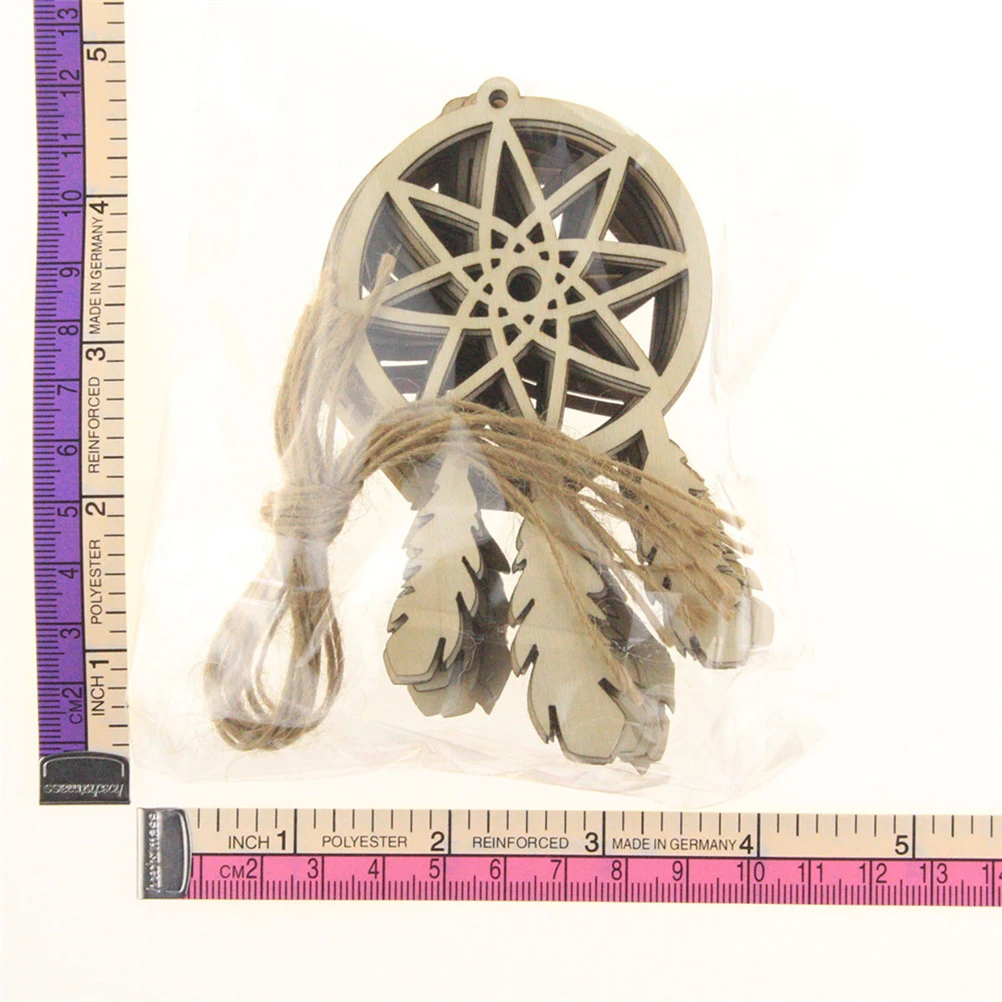 

20 Pcs to Accessories Wall Decor Living Room Wooden Dreamcatcher Ornaments