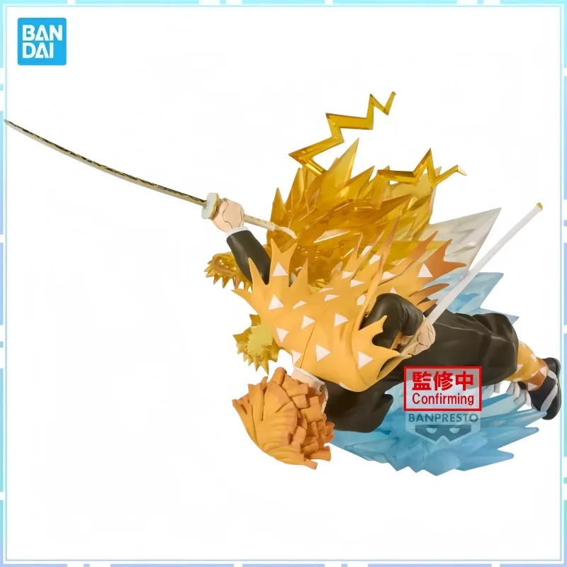 

Официальная коллекционная фигурка Bandai Banpresto VIBRATION STARS PLUS Агацума Зеницу из аниме «Истребитель демонов», ПВХ, модель, игрушка, подарок