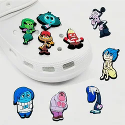 Inside Out PVC Shoe Charms For Crocs  Intensa Mente Game Cartoon DIY Crocs Decorations  Vice Versa Jibz Wholesale