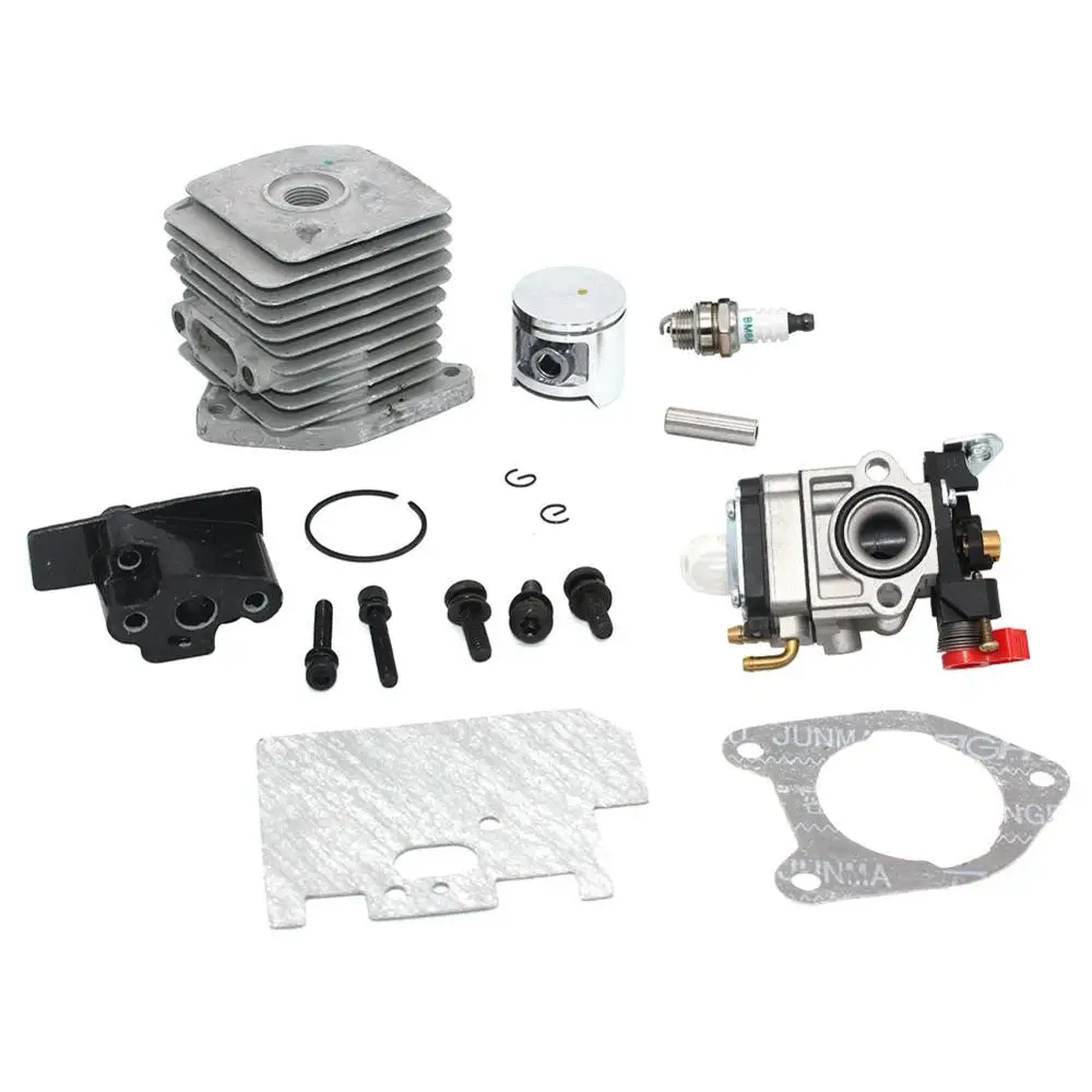 اسطوانة طقم مكبس يصلح ل 25CC Homelite الانتهازي منفاخ ، B25C ، B25S ، BC800 ، BC900 ، C300 ، UT20696 ، D725CD ، UT20695 ، UT20713 ، D725CDE #2