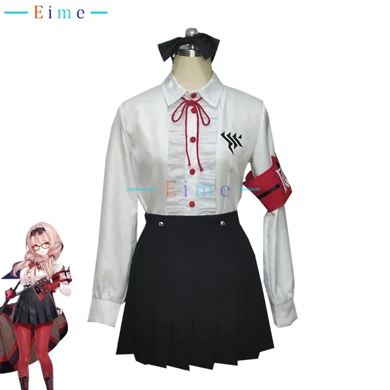 

Himiya Chinatsu Cosplay Costume Game Blue Archive Cosplay Dress Suit Shirt Skirts Halloween Party Uniforms Custom Made