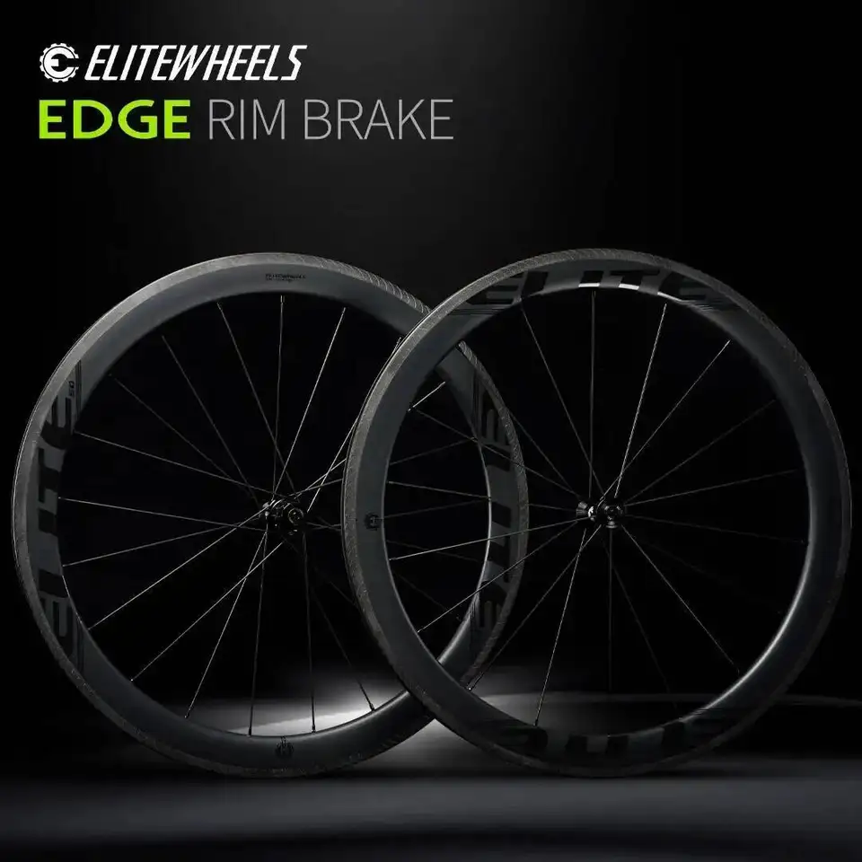 ELITEWHEELS EDGE 40mm 50mm Carbon Road Wheelset 1291g