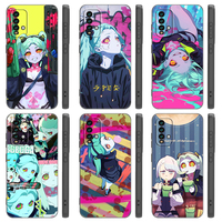 Rebecca Cyberpunk Edgerunners Black Phone Case For Xiaomi 11 12 Lite 11T 12T 14T 13 Pro 15 Redmi A1 A2 Plus 10C 12C 13C 14C A3A5