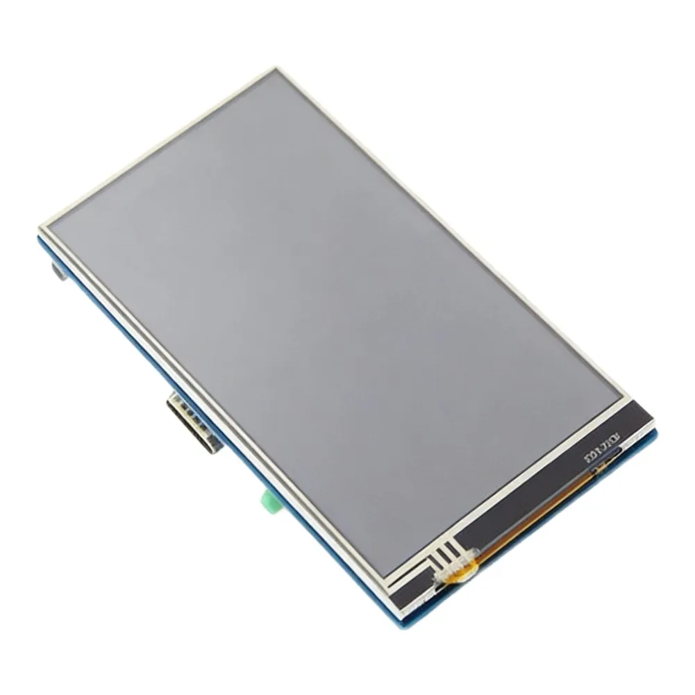 For Raspberry Pi 4 Inch Touchscreen Display 800x480 Resolution IPS Panel with Resistive Touch and Audio Output