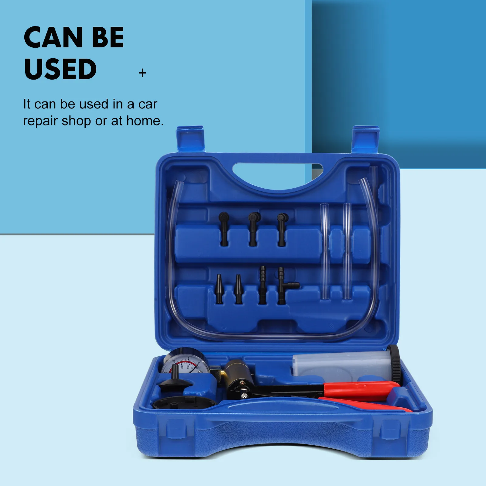 

Brake Oil Replacement Tool Portable Vacuum Pump For Car Maintenance Kit With Adaptor Set Fluid Reservoir Tester Car