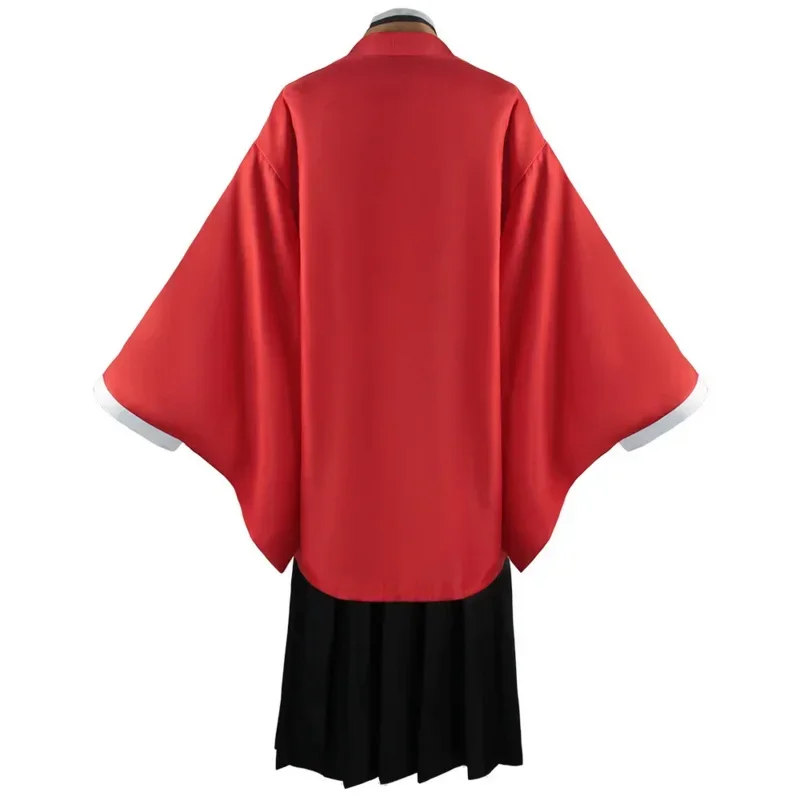 SN88 Anime Tsugikuni Yoriichi Cosplay Costume Adult Men Red Kimono Set Halloween Carnival Cosplay Costume Cosplay % #2 @