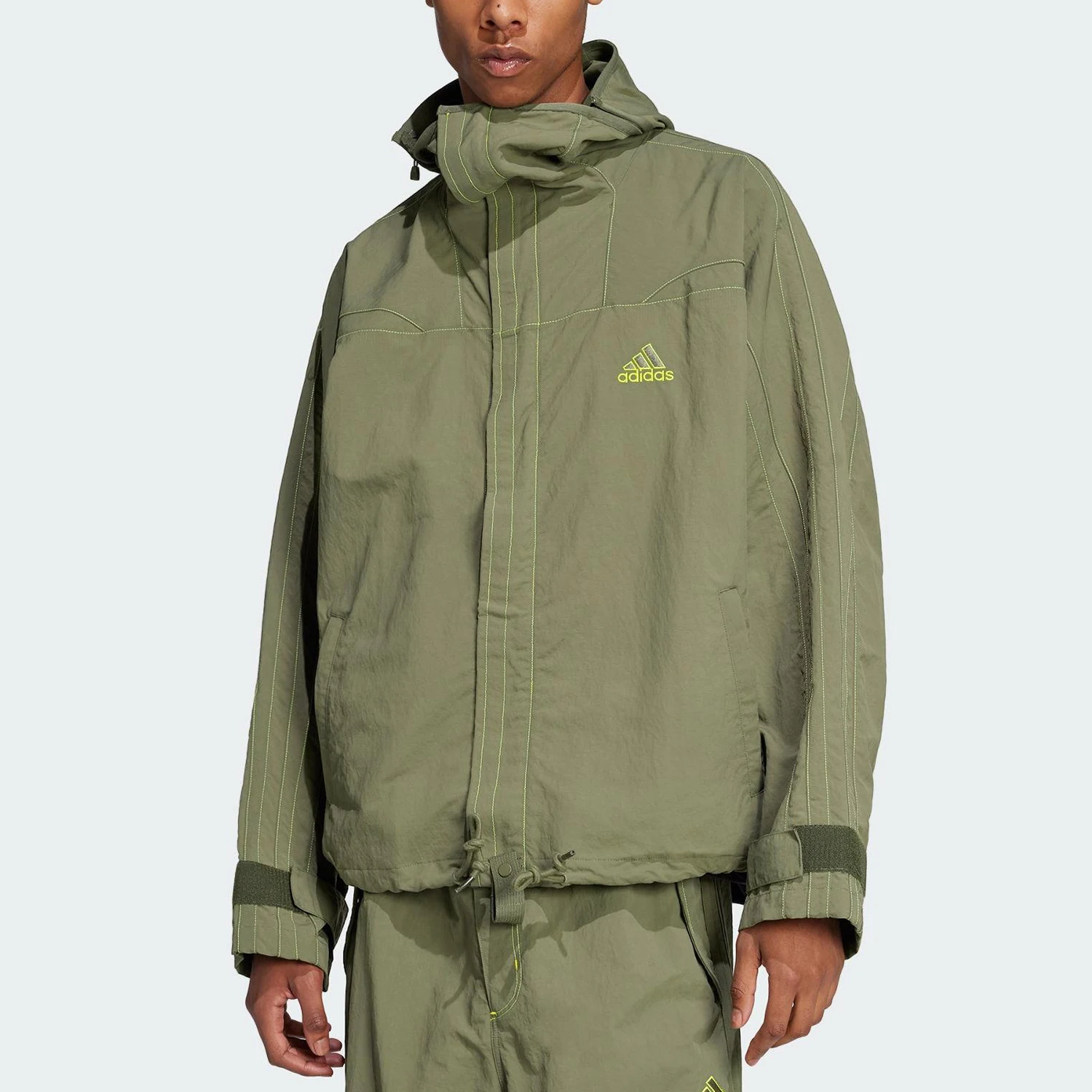 

Adidas Official Genuine 2025 Spring Men's Retro Workwear Loose Jacket JD5420