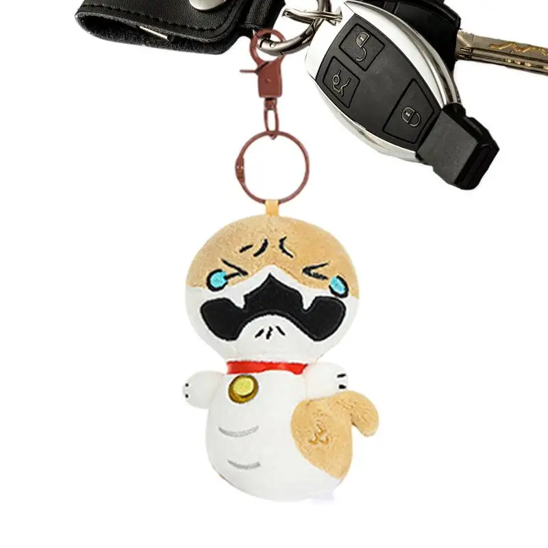 Dla YOGIN Pluszowy brelok do kluczy Cartoon Puppy Snake Plush Doll Pendant Cute Keyholder Backpack Pendant Cartoon Plushie Doll