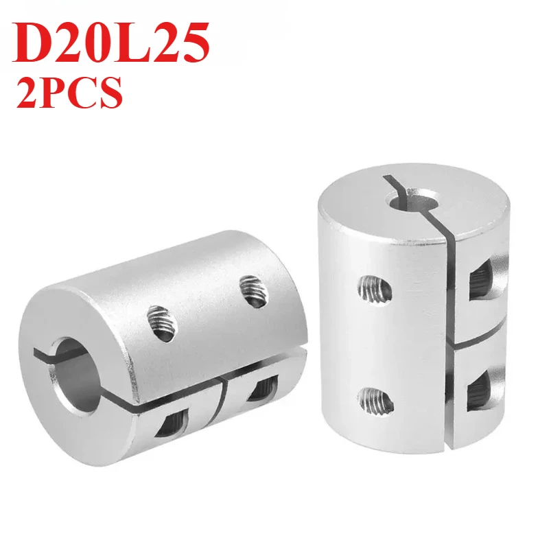 

3D Printers Parts High Precision Rigid Coupling Aluminium Alloy Shaft Coupler Screw D20L25 5x8x25mm for Stepper Motor Flexible