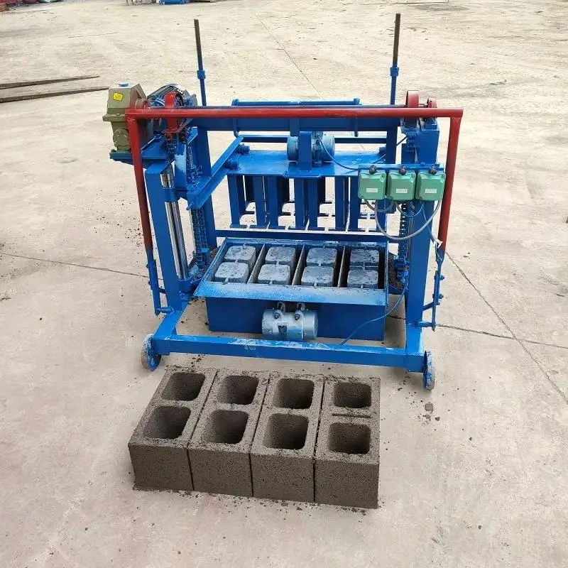 YG Customized Semi Automatic Brick Making Machinery Price Building Construction Concrete Block Make Machine Sale for Netherlands