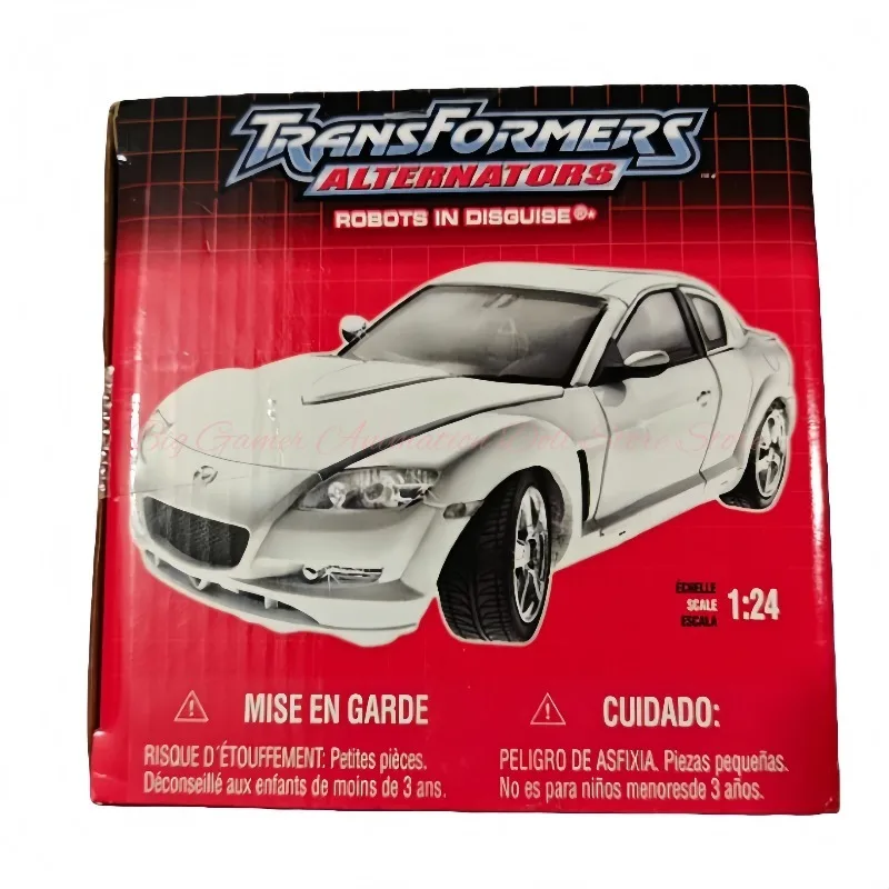 【재고 있음】Hasbro 변형 장난감 ALT 시리즈 번호 07 화이트 재즈 마이스터 RX-8 애니메이션 캐릭터 모델 장난감 컬렉션 선물