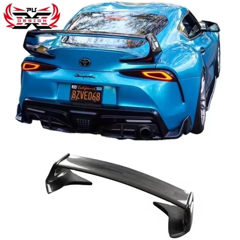 Carbon Fiber ST Wing for Toyota GR Supra A90 A91 MK5 Rear Spoiler Trunk Lip Flap Performance Body Kits