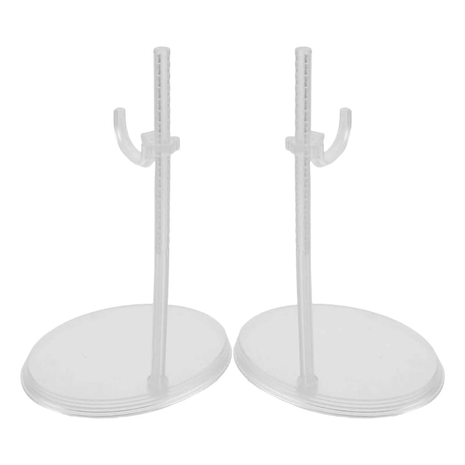 

2pcs 1/6 Scale Adjustable Action Figure Stand Stable Base Display Holder Retractable Support For Figurines Collection Home
