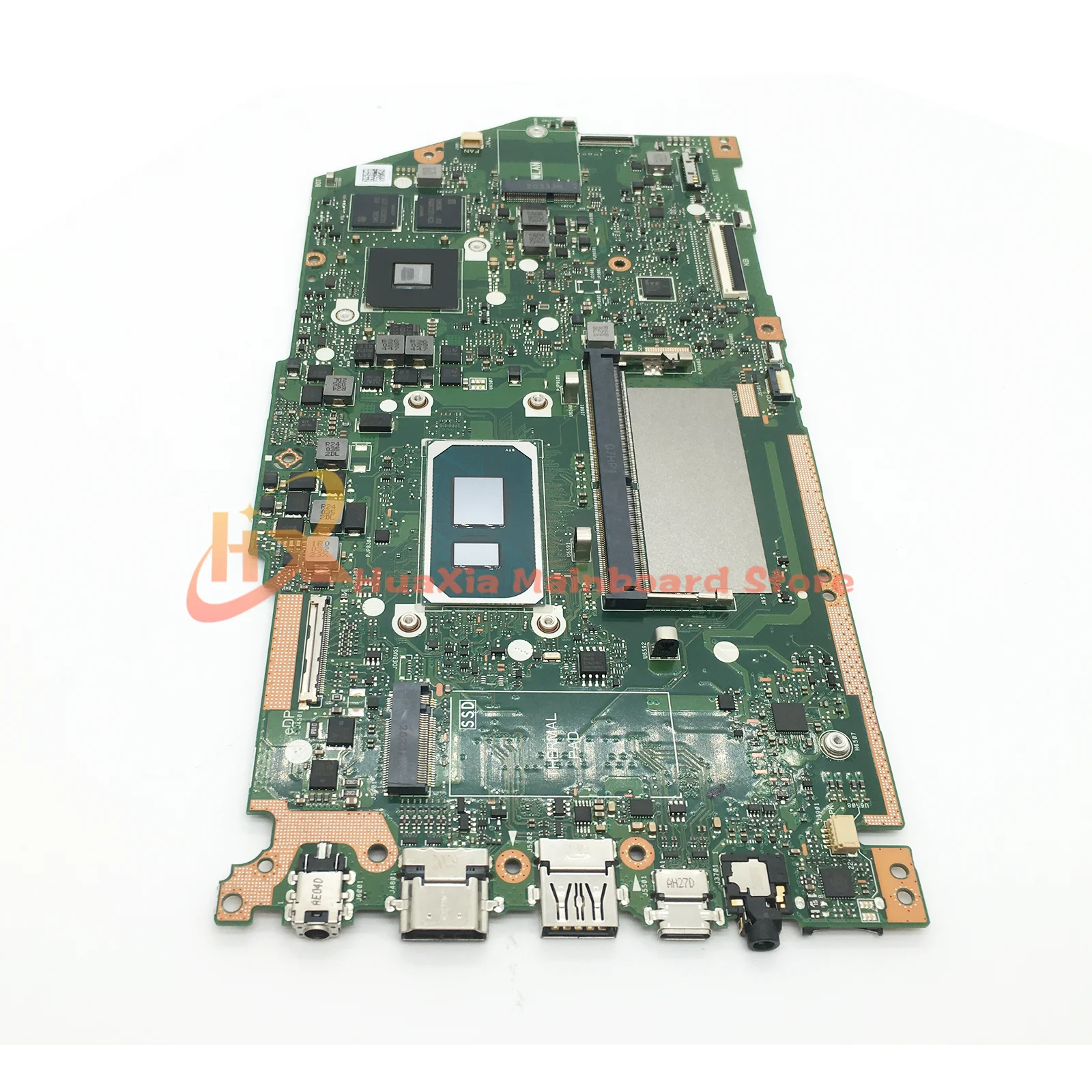 Imagem -04 - Mainboard para Asus X513ea X513ep R513e K513e F513e A513e X513eq Portátil Placa-mãe Uma V2g i3 i5 i7 11th Gen Ram4gb 8gb X513e