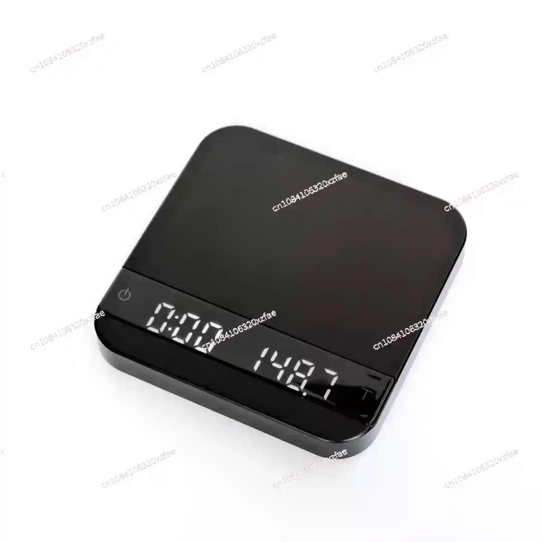 Electronic scale, hand flushing intelligent automatic timing coffee scale