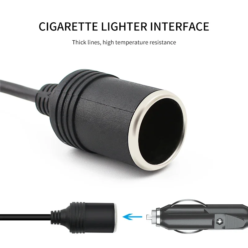 Car Cigarette Lighter 220V To 12V 5A DC Power Converter Charger Transformer Adapter Socket Car Electronic Devices EU Plug