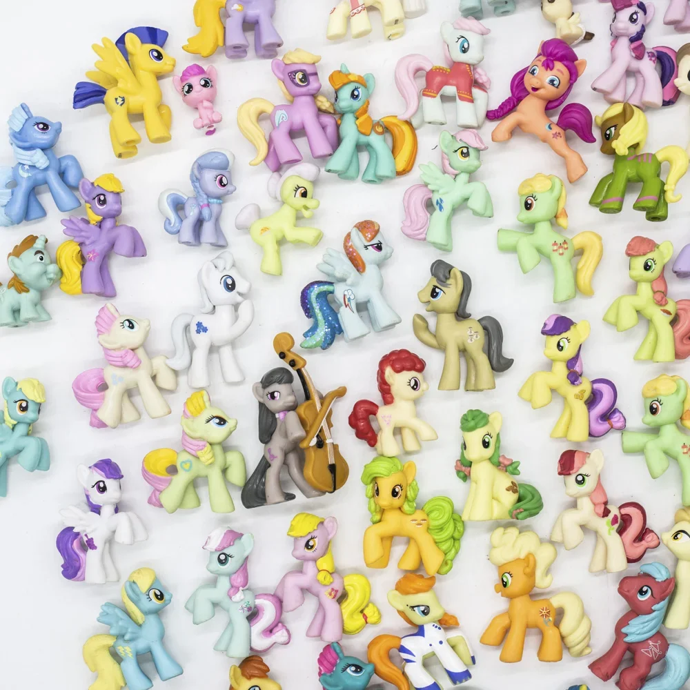 

My Little Pony Tales Frindship Pegasus Anime Figures Mini Doll Reto Cartoon Figurines Collection Children Birthday Gifts