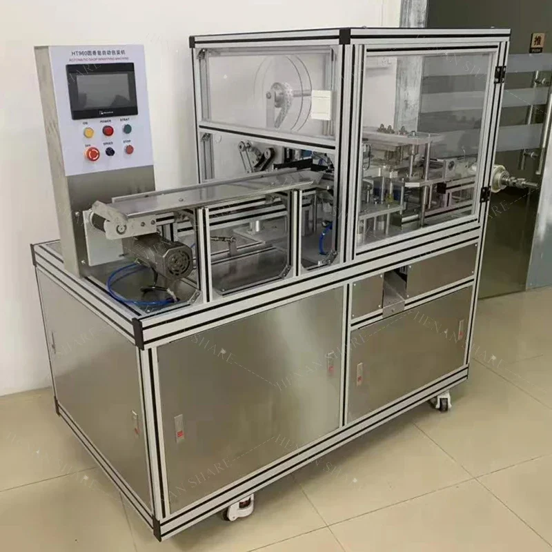 Hotel Fully Automatic Bar Soap Pleat Packaging Packing Machine Packaging