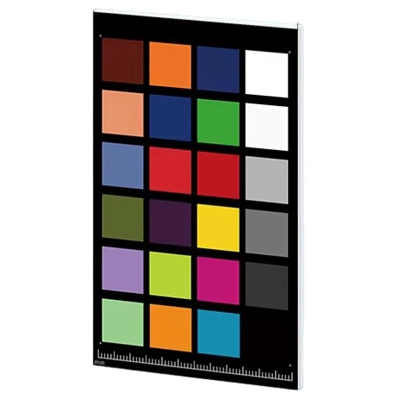 Y45A-Color Correction Card 24 Colors Camera Color Chart, International Standard Digital Photography Calibration Card, LAB A