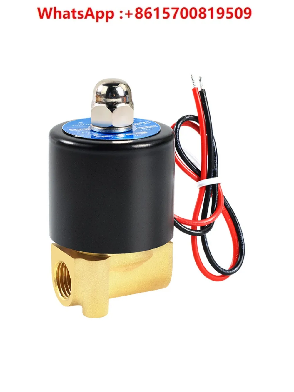 

Normally closed solenoid water AC220V air valve DC24V switch valve 4 minutes 6 minutes 1 inch 2w-160-15