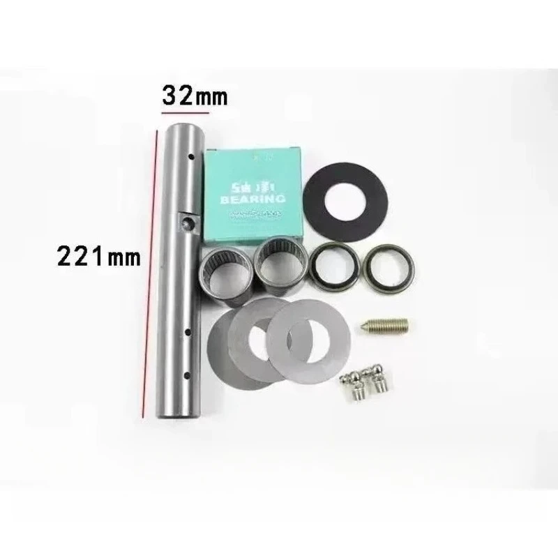 Forklift Rear Axle Steering Knuckle Kingpin Repair Kit Suitable for Haili Longgong 2 3 3.5 Tons